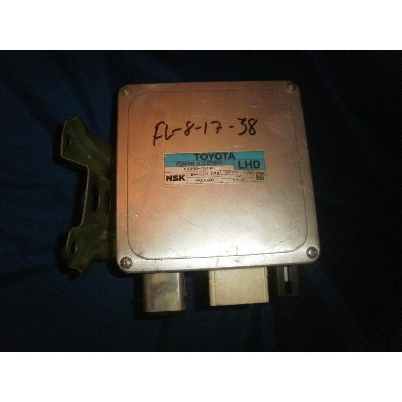 TOYOTA RAV4 POWER STEERING CONTROL MODULE 2006-2008 89650-42040 USED
