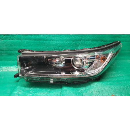 TOYOTA HIGHLANDER LEFT LED HALOGEN BLACK ACCENT HEADLIGHT 2017-2019 81150-0E390 81150-0E560