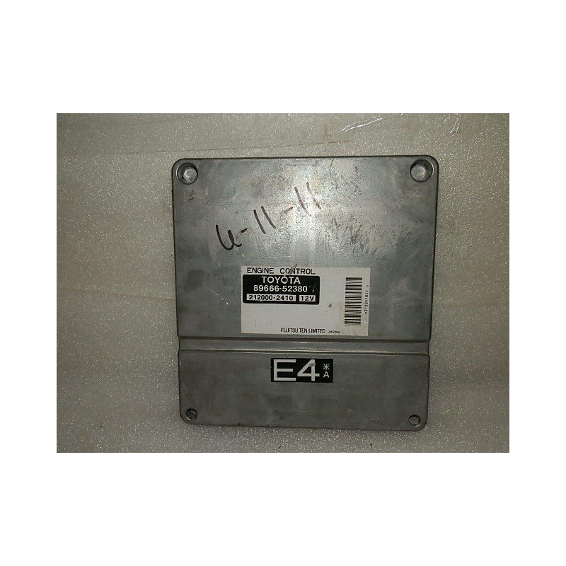 SCION XB 1.5L AT ECM PCM ECU ENGINE COMPUTER ELECTRONIC CONTROL MODULE 2005 89666-52380 212000-2410