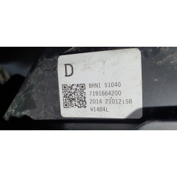 MAZDA 3 LEFT HALOGEN HEADLIGHT 2014-2016 BHN151040 BHN1-51040 BJT1-51040 W1854L W2350L BPW951040A USA
