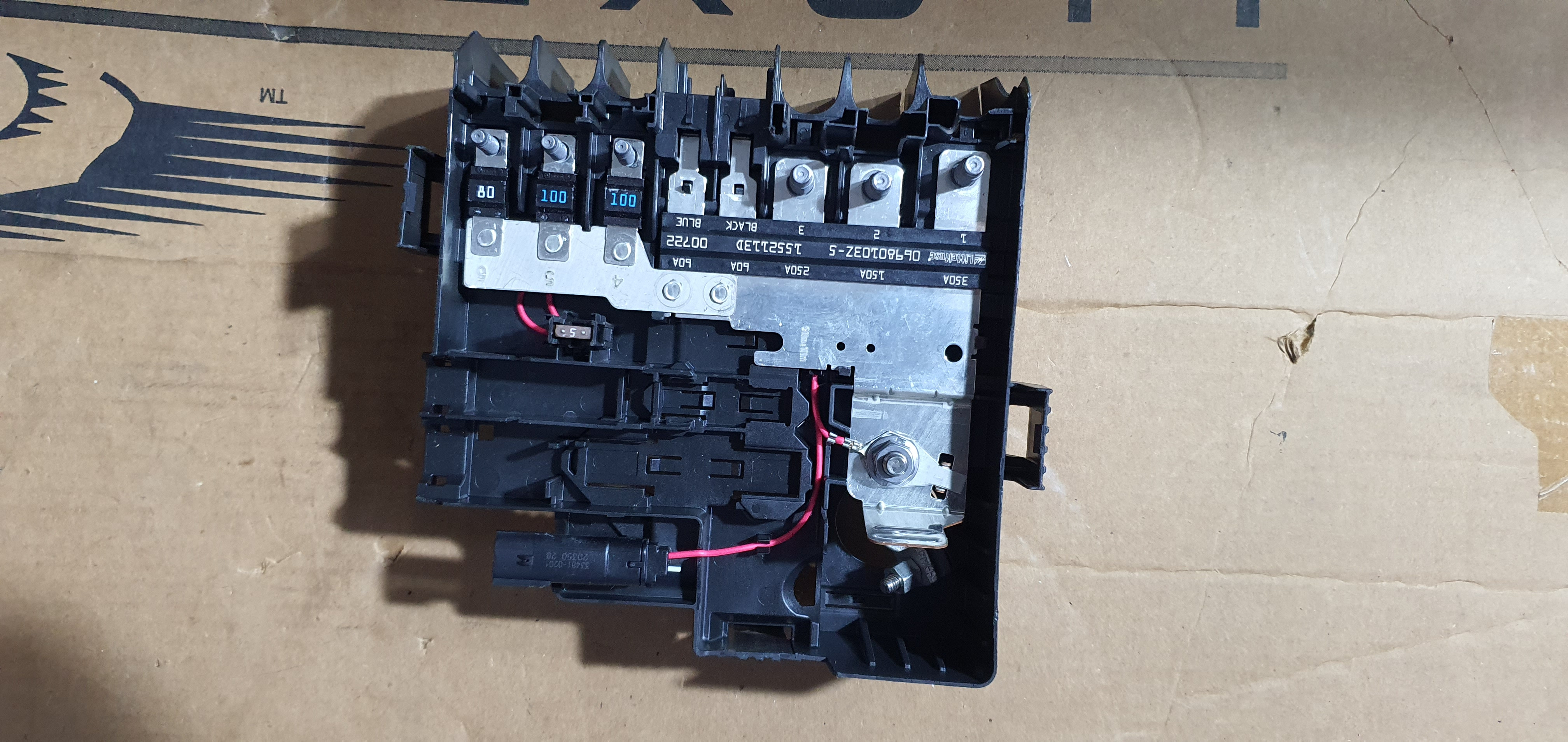 HUMMER EV Battery Distribution Engine Compartment Fuse Block