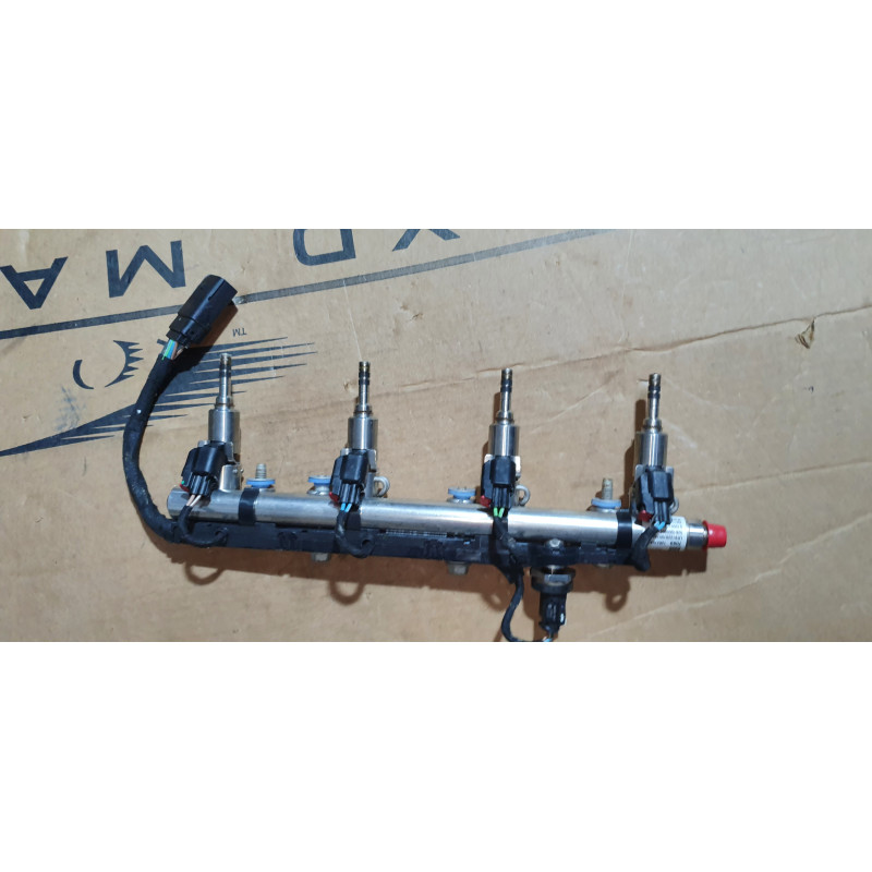 CADILLAC ATS CHEVROLET MALIBU IMPALA 2.5L FUEL RAIL INJECTORS 2013-2019 ...