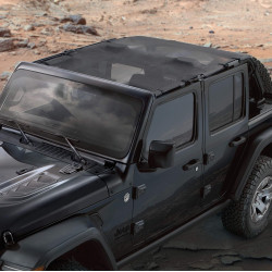 JEEP WRANGLER JL 4 DOOR MESH VINYL SUNBONNET TOP COVER 2018-2024 K6862778AC NEW