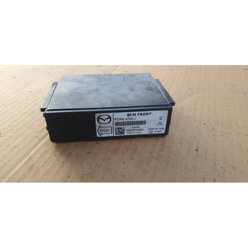MZDA 3 6 CX-5 CX-9 FRONT BODY CONTROL MODULE BCM 2013-2018 KD45-675X0C