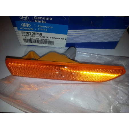 HYUNDAI ELANTRA FRONT SIDE MARKER LEFT LAMP 2001-2003 92303-2D250 NEW
