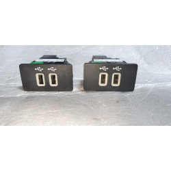 FORD EDGE F150 F250 CENTER CONSOLE CHARGER DUAL USB PORT 2015-2021 HC3T-14F014-BB NEW