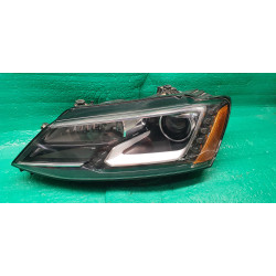 VOLKSWAGEN JETTA LEFT LED XENON AFS HEADLIGHT 2013-2016 5C7941751G USA GLASS DEFECT