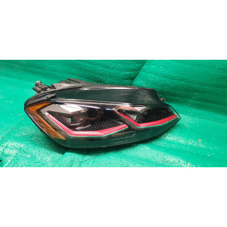VOLKSWAGEN GOLF RIGHT LED HEADLIGHT 2018-2021 5GM941060A 5GM941078A USA GLASS DEFECT