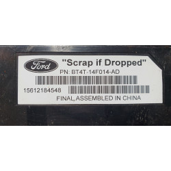 FORD EDGE ESCAPE TAURUS EXPLORER FUSION MEDIA INTERFACE CONTROL MODULE SD AUX USB 2013-2015 BT4T-14F014-AD