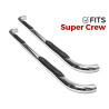 FORD F150 SUPER CREW PRO SERIES 3 STAINLESS NERF BARS 2009-2016 213800 NEW
