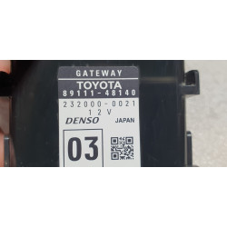 LEXUS RX RX450H GATEWAY CONTROL MODULE 2016-2022 89111-48140  232000-0021