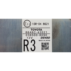 TOYOTA RAV4 LANE DEPARTURE FRONT CAMERA 2017-2018 8646C-42021 036500-8090