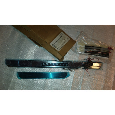 INFINITI QX60 JX ILLUMINATED KICK PLATE PDC KIT 2014-2018 999G6-RZ100 NEW