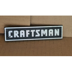 Tool Chest Nameplate  LOGO EMBLEM CRAFTSMAN 1004305