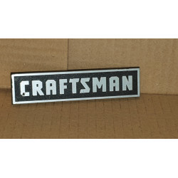 Tool Chest Nameplate  LOGO EMBLEM CRAFTSMAN 1004305