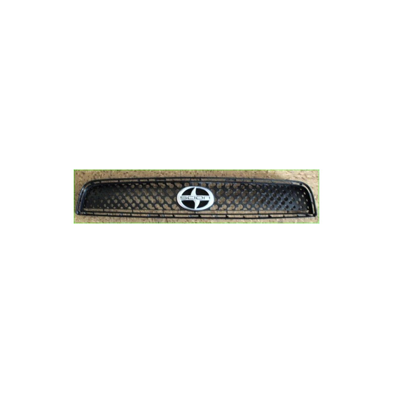 SCION XB UPPER GRILL BLACK+EMBLEM OEM 2007-2010 53111-21170 USED