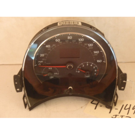 VOLKSWAGEN BEETLE 2.5L AUTO INSTRUMENT CLUSTER W TACH 2006-2008 1C0920501P