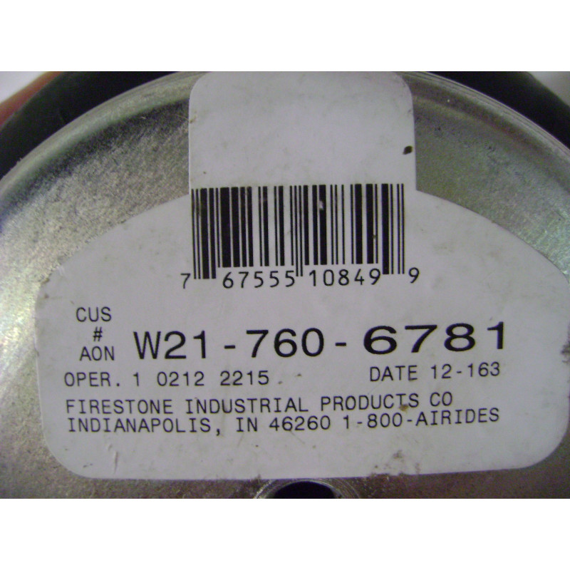 FIRESTONE 6781 AIR HELPER SPRING W21-760-6781 NEW