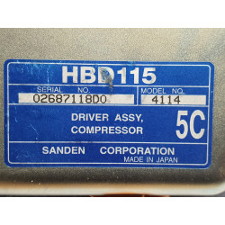 HONDA CIVIC HYBRID BATTERY POWER SUPPLY DRIVER COMPRESSOR MODULE COMPUTER 2006-2011 HBD115 4114 13719126D0 38850-RMX-A03