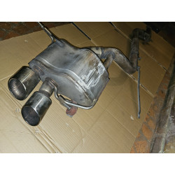 MASERATI GRANTURISMO 4.7L M145 REAR RIGHT EXHAUST MUFFLER 2010-2020 E4063203 255951