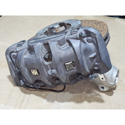 PORSCHE CARRERA 991 911 FRONT LEFT KNUCKLE ROTOR HUB BRAKE CALIPER 2014-2024  9P1407313 99134165705 9P1615123B 9P1615105P