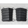 JEEP WRANGLER YJ & TJ XT HOOD VENT KIT 1987-2006 DAYSTAR J101400 D78KJ71042BK M56095 M56087 NEW SET PAIR