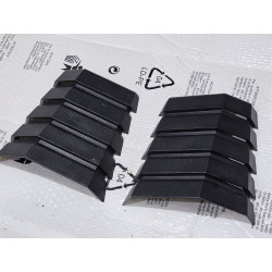 JEEP WRANGLER YJ & TJ XT HOOD VENT KIT 1987-2006 DAYSTAR J101400 D78KJ71042BK M56095 M56087 NEW SET PAIR