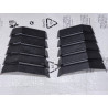 JEEP WRANGLER YJ & TJ XT HOOD VENT KIT 1987-2006 DAYSTAR J101400 D78KJ71042BK M56095 M56087 NEW SET PAIR
