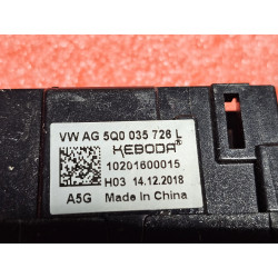 VOLKSWAGEN ATLAS ARTEON AUDI Q5 REAR CENTER CONSOLE DUAL AUDIO USB PORT 2018-2024 5Q0035726L