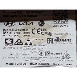 HYUNDAI GENESIS GV80 FRONT BUMPER RADAR ADAPTIVE DISTANCE CRUISE CONTROL MODULE 2021-2024 99110-T6100 AS100A6050