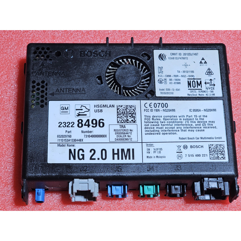 CORVETTE C7 CADILLAC CTS ATS ELR ESCALADE SRX XTS GPS Navigation Control Module 2015-2016 GM 23228496 23493430 23431262