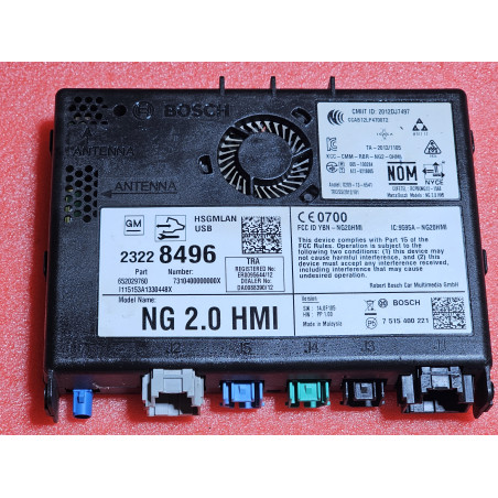 CORVETTE C7 CADILLAC CTS ATS ELR ESCALADE SRX XTS GPS Navigation Control Module 2015-2016 GM 23228496 23493430 23431262