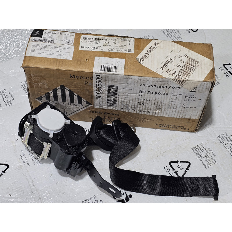 MERCEDES C GLC W206 W254 LEFT FRONT SEAT BELT PRETENSIONER 2025