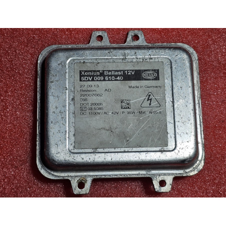 PORSCHE CAYENNE TOUAREG BUICK REGAL MERCEDES BMW JAGUAR XE XF LAND ROVER XENON BALLAST MODULE HELLA 5DV009610-40