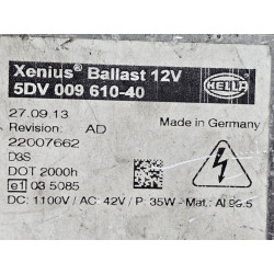 PORSCHE CAYENNE TOUAREG BUICK REGAL MERCEDES BMW JAGUAR XE XF LAND ROVER XENON BALLAST MODULE HELLA 5DV009610-40