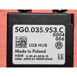 VOLKSWAGEN PORSCHE USB HUB ELECTRONIC MODULE 5G0035953C NEW
