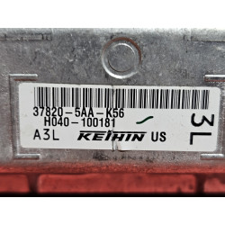 HONDA ACURA ENGINE COMPUTER CONTROL MOPDULE ECM 37820-5AA-K56