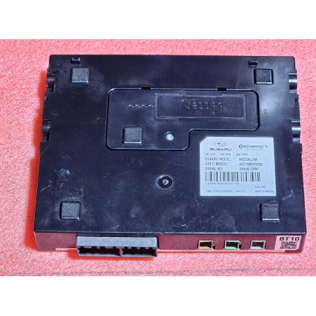 SUBARU LEGACY OUTBACK TELEMATICS COMMUNICATION CONTROL MODULE 2016-2019 86222AL10A