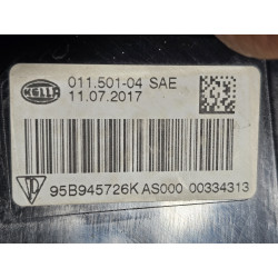 PORSCHE MACAN RIGHT LED BACKUP REAT BUMPER TAIL LAMP 2015-2021 95B945726K 95B945726R 95B945726D 95B945726G 95B-945-726-AA