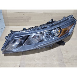 HONDA ACCORD CROSSTOUR LEFT HALOGEN HEADLIGHT BLACK 2010-2012 33150-TP6-A01,