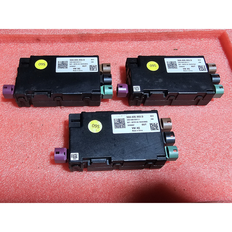VOLKSWAGEN ATLAS USB HUB ELECTRONIC MODULE 2018-2023 5G0035953D NEW