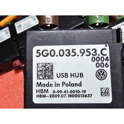 VOLKSWAGEN PORSCHE USB HUB ELECTRONIC MODULE 5G0035953C NEW