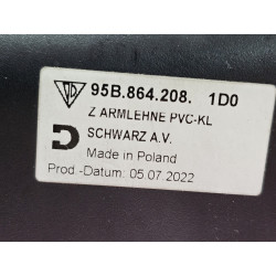 PORSCHE MACAN Console Armrest BLACK 2019-2024 95B8642081D0 95B864208 NEW