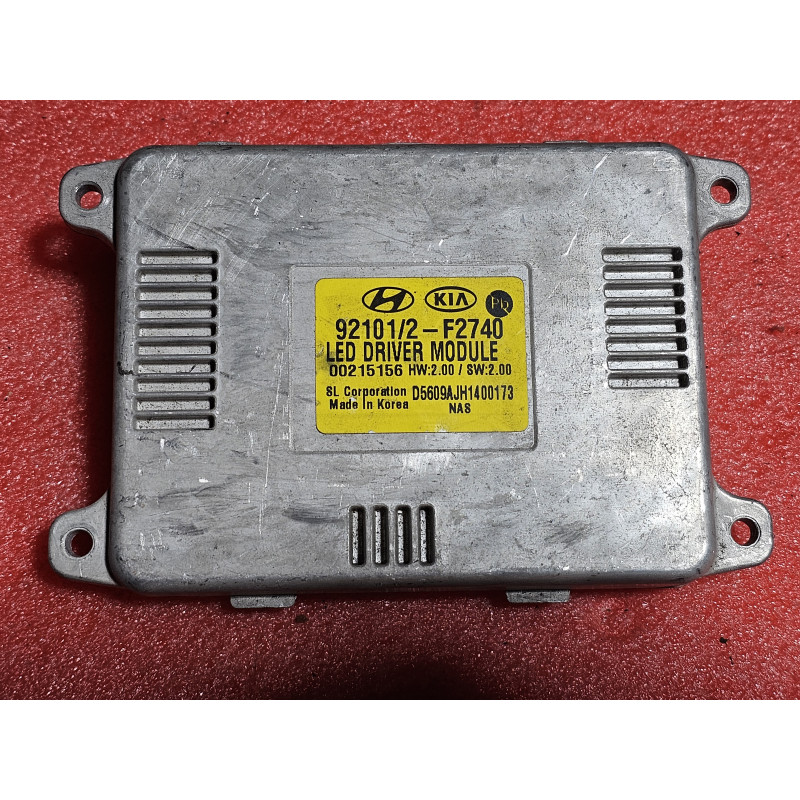 HYUNDAI ELANTRA HEADLIGHT LED BALLAST DRIVER MODULE 2019-2020 92101-F2740 92102-F2740