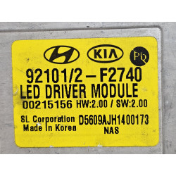 HYUNDAI ELANTRA HEADLIGHT LED BALLAST DRIVER MODULE 2019-2020 92101-F2740 92102-F2740