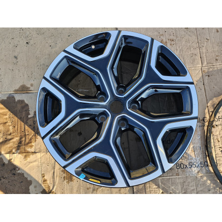 RIVIAN WHEEL RIM R22 22X8.5X48 BRIGHT 2022-2025 PT00001895 PT00001895-E-001 PT00001895E-001 NEW