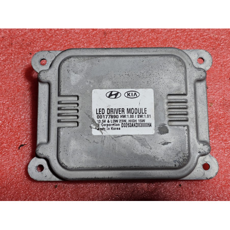 KIA OPTIMA HEADLIGHT LED DRIVER BALLAST MODULE 2016-2019 00177890
