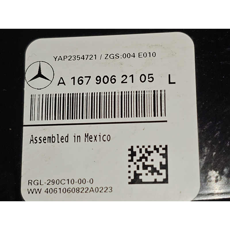 MERCEDES GLE COUPE V167 W167 LEFT LED TAIL LAMP 2024-2025