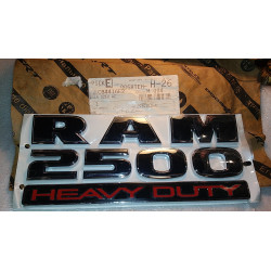 DODGE RAM 2500 HEAVY DUTY LOGO BADGE EMBLEM 68140250AC NEW