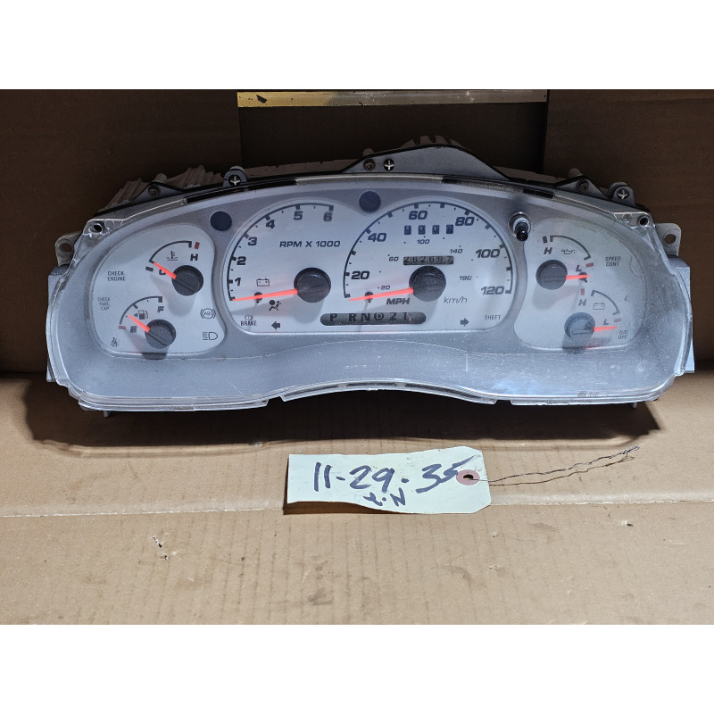 FORD EXPLORER RANGER SPEEDOMETER INSTRUMENT GAUGE CLUSTER 2001-2004 3L2T-10849-NA 1L5F-10849-RB 1L5F-10849-LD 1L2F-10849-NC